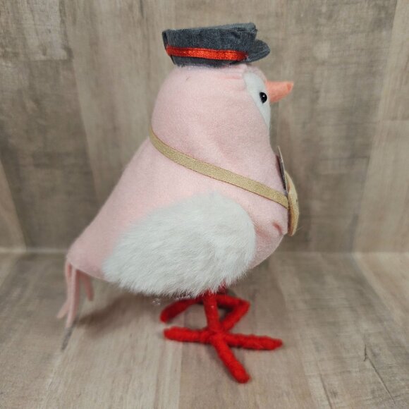 Target Bird Harkin Valentines Day Postman 2022 Featherly Friends Heart Stripes - Picture 5 of 9